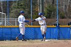 Baseball vs Amherst  Wheaton College Baseball vs Amherst College. - Photo By: KEITH NORDSTROM : Wheaton, baseball